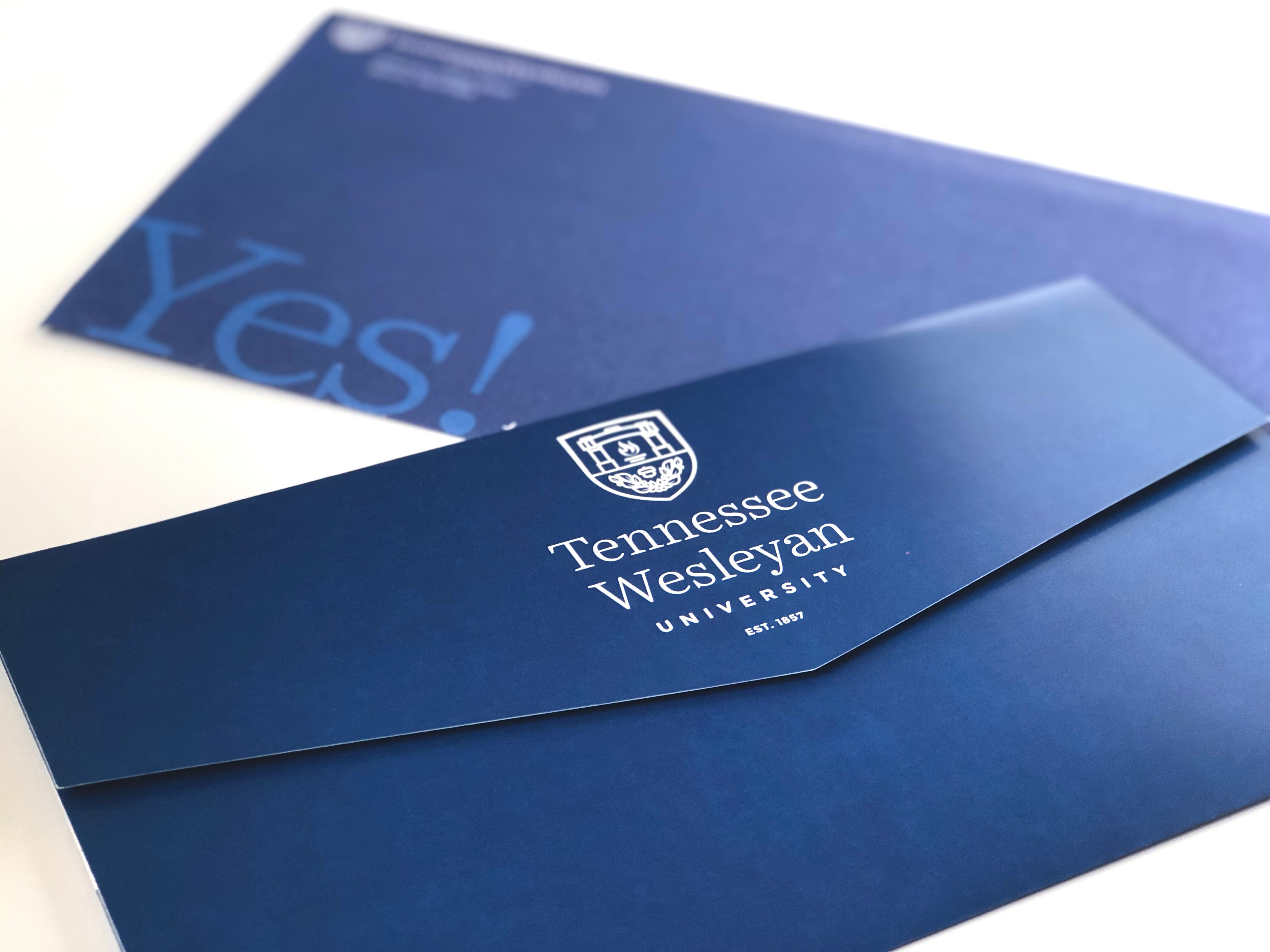 Acceptance packet folder