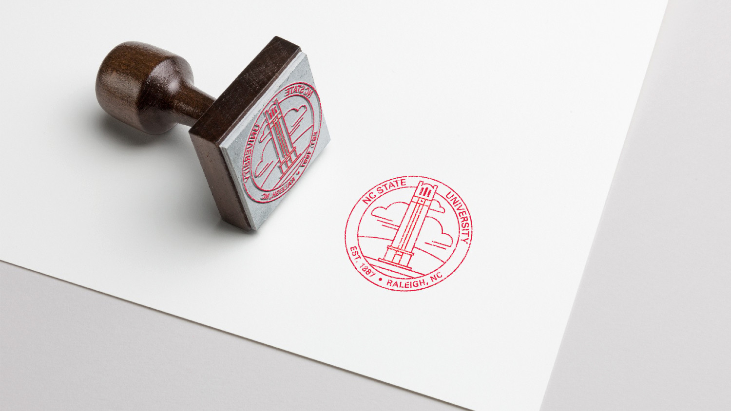 Univeristy hallmark stamp