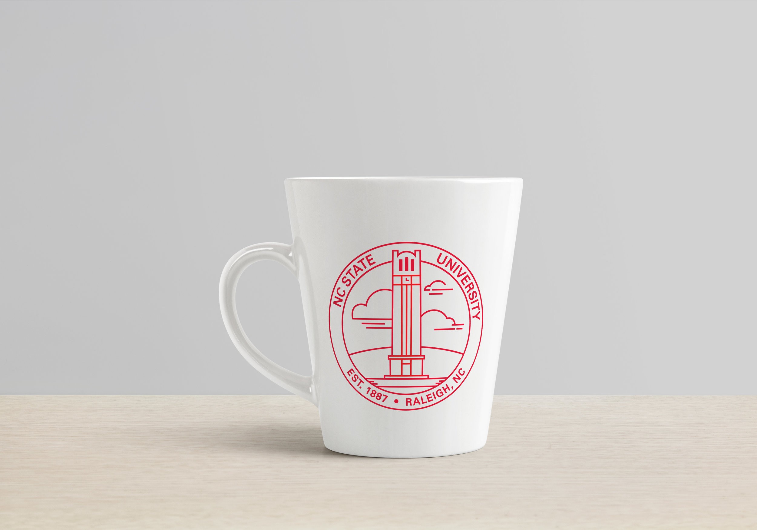 nc state logo on mug